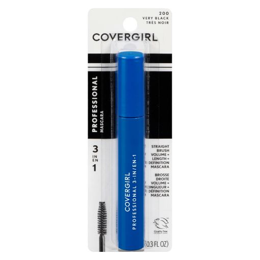 Picture of COVERGIRL PROFESSIONAL 3-IN-1 MASCARA - VERY BLACK                         