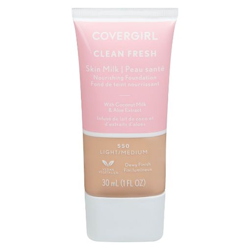 Picture of COVERGIRL CLEAN FRESH SKIN MILK NOURISHING FOUNDATION - LIGHT MEDIUM 550