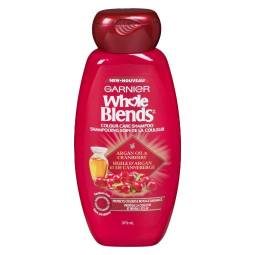 Picture of GARNIER WHOLE BLENDS - CRANBERRY ARGAN - SHAMPOO 370ML                     