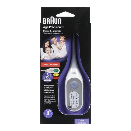 Picture of BRAUN AGE PRECISION DIGITAL STICK THERMOMETER PRT2000                      