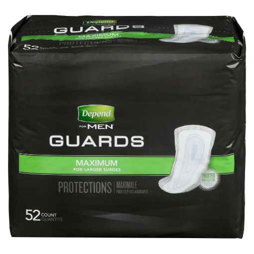 Picture of DEPEND FRESH PROTECTION GUARDS FOR MEN - MAXIMUM 52S