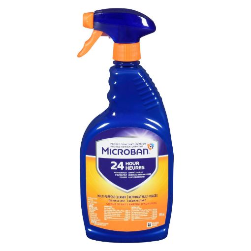 Picture of MICROBAN SPRAY MULTI PURPOSE CLEANER CITRUS 946ML                          