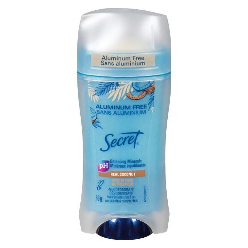 Picture of SECRET ALUMINUM FREE DEODORANT - COCONUT 68GR                              