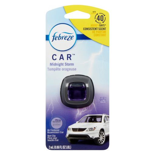 Picture of FEBREZE CAR VENT CLIP - MIDNIGHT STORM 2ML                                 