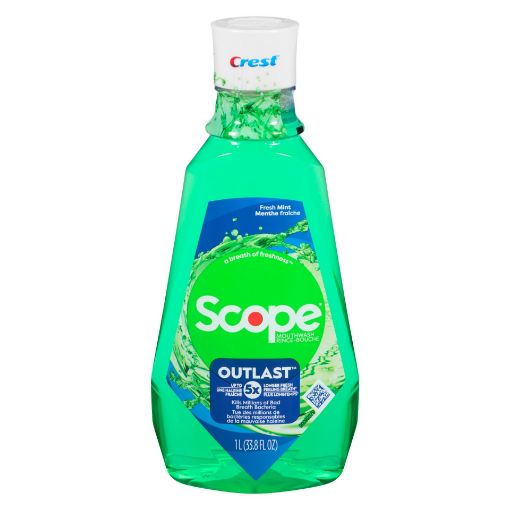 Picture of CREST SCOPE OUTLAST LONG LASTING MOUTH RINSE - MINT 1LT                    