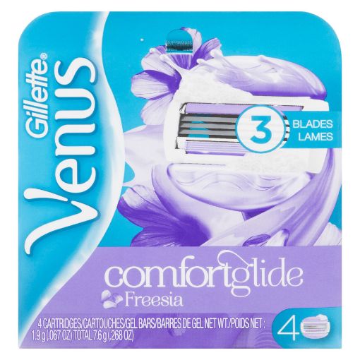 Picture of GILLETTE VENUS COMFORT GLIDE CARTRIDGE - FREESIA 4S                        