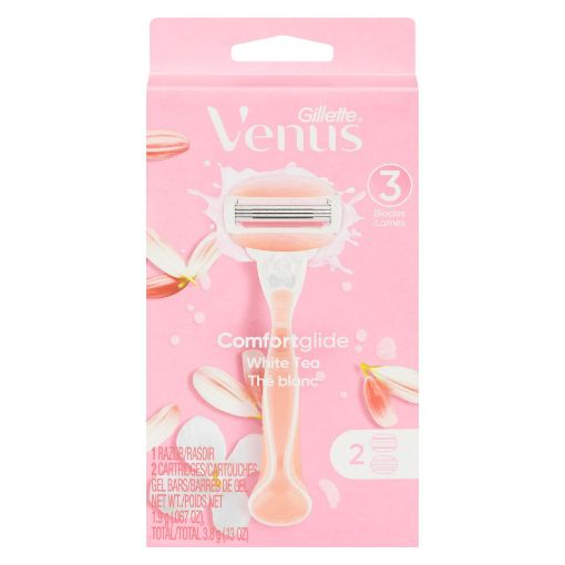 Picture of GILLETTE VENUS COMFORT GLIDE RAZOR - WHITE TEA FRR                         