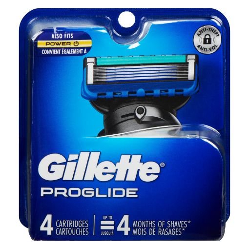 Picture of GILLETTE FUSION 5 PROGLIDE CARTRIDGES - MANUAL 4S                          