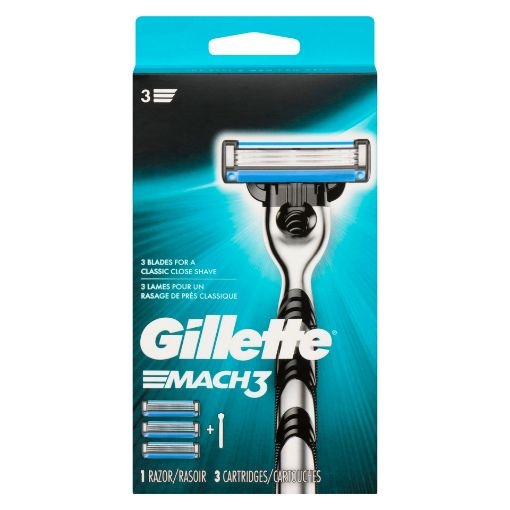 Picture of GILLETTE MACH 3 BASE RAZOR 3S                                              