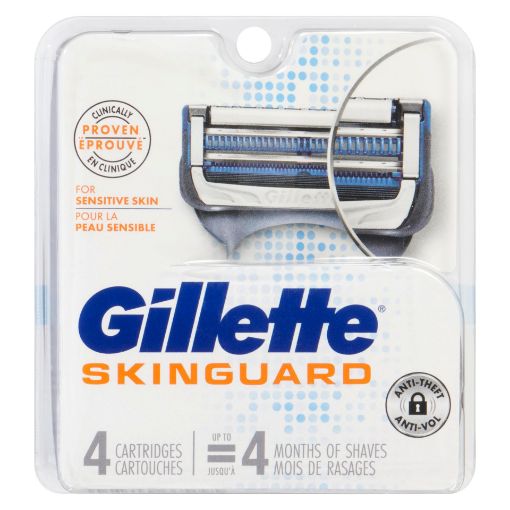 Picture of GILLETTE SKINGUARD CARTRIDGES 4S                                           