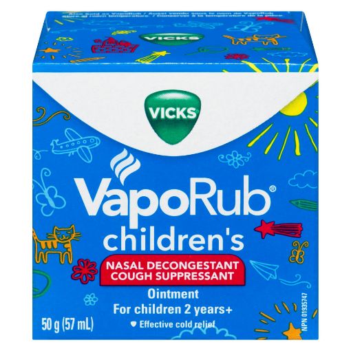 Picture of VICKS VAPORUB - CHILDRENS NASAL DECONGESTANT OINTMENT 50ML                 