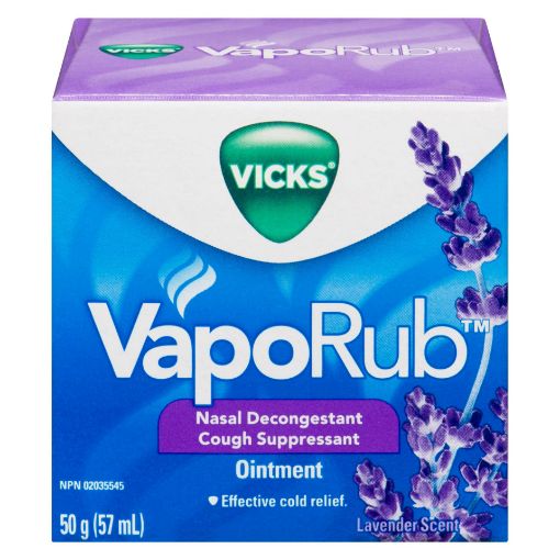 Picture of VICKS VAPORUB WITH LAVENDER SCENT 57ML                                     