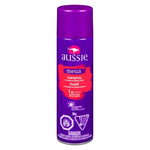 Picture of AUSSIE MEGA AEROSOL HAIRSPRAY - FLEXIBLE HOLD 396GR