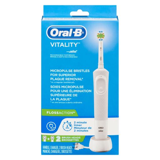 Picture of ORAL-B VITALITY TOOTHBRUSH - RECHARGEABLE - FLOSS ACTION                   