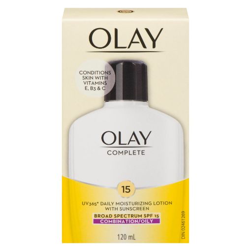 Picture of OLAY COMPLETE DAILY MOISTURIZING LOTION - SPF15 - COMBINATION-OILY 120ML