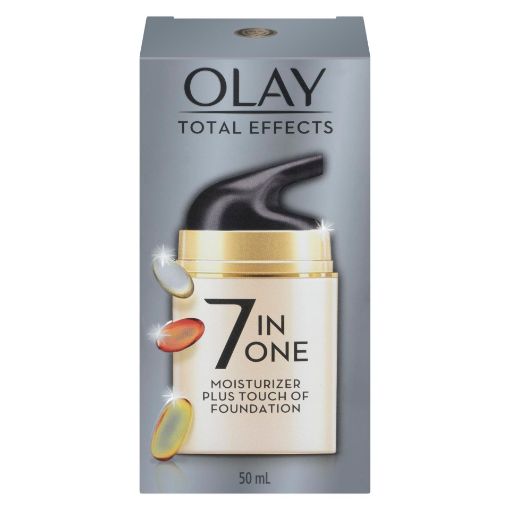 Picture of OLAY TOTAL EFFECTS 7IN1 CREAM TOUCH OF FOUNDATION 50ML