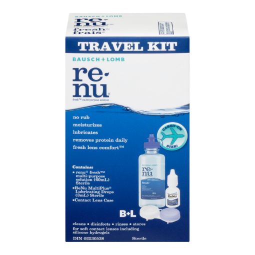 Picture of BAUSCH and LOMB RENU MULTI PURPOSE SOLUTION TRAVEL KIT 60ML