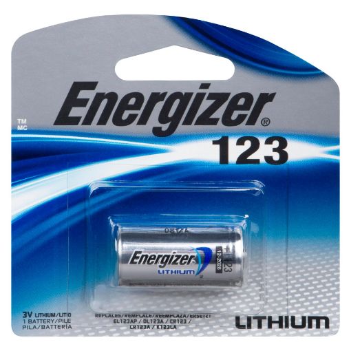 Picture of ENERGIZER BATTERY PHOTO - EL 123 - BP3 VOLT LITHIUM 