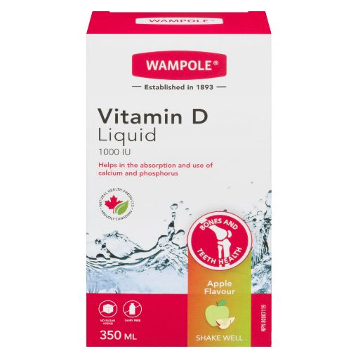 Picture of WAMPOLE VITAMIN D 1000 IU/5ML LIQUID 350ML