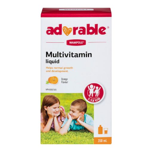 Picture of WAMPOLE ADORABLE MULTIVITAMIN LIQUID FOR KIDS 350ML