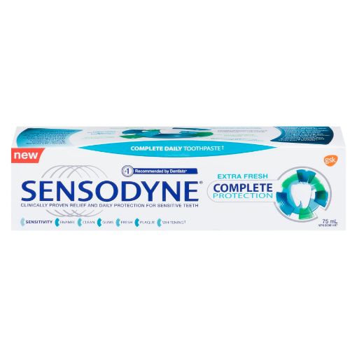 Picture of SENSODYNE TOOTHPASTE - COMPLETE PROTECTION FRESH MINT 75ML                 