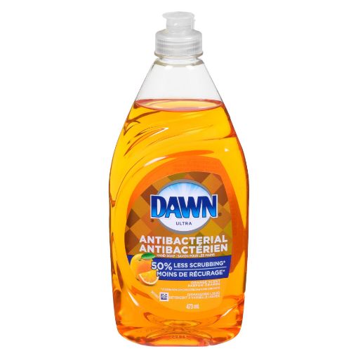 Picture of DAWN ULTRA DISH DETERGENT - ANTIBACTERIAL ORANGE 473ML