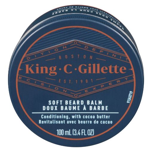 Picture of KING C GILLETTE BEARD BALM 100ML                                           