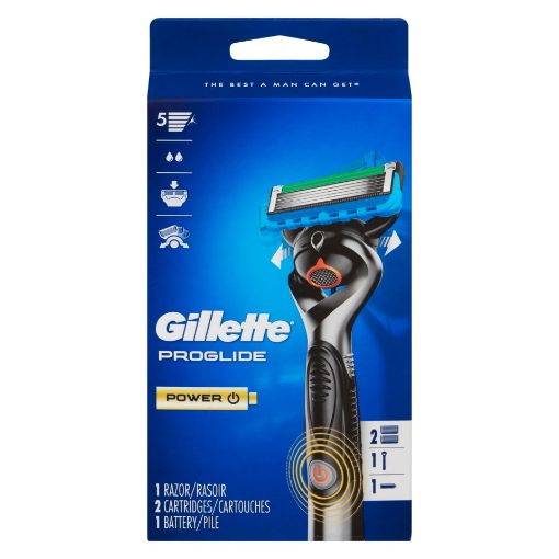 Picture of GILLETTE PROGLIDE POWER RAZOR 2S                                           