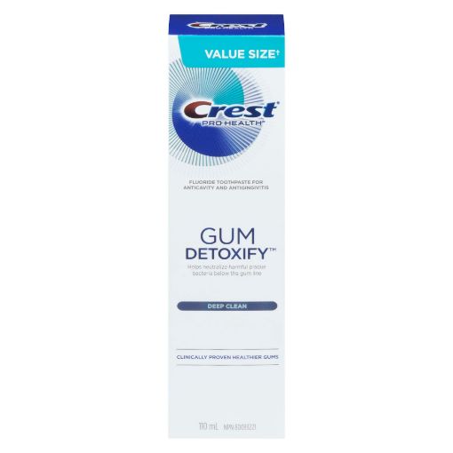 Picture of CREST PRO-HEALTH GUM DETOXIFY TOOTHPASTE - DEEP CLEAN 110ML