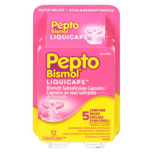 Picture of PEPTO BISMOL LIQUICAPS 12S