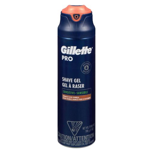 Picture of GILLETTE PRO SENSITIVE SHAVE GEL 198GR