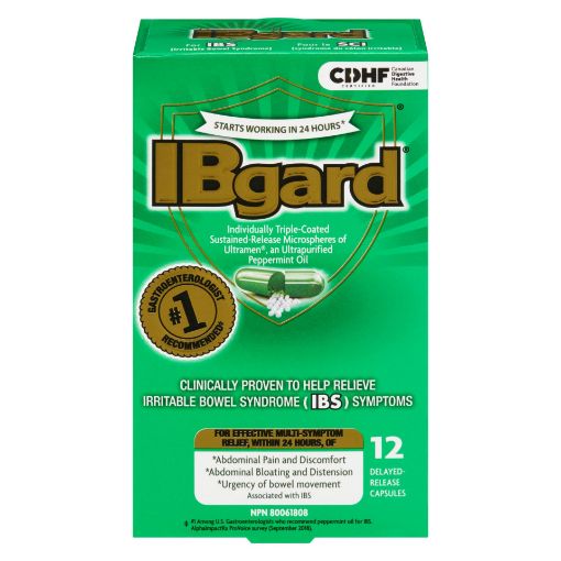 Picture of IBGARD 90MG CAPSULES 12S                                                   