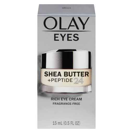 Picture of OLAY EYES SHEA BUTTER + PEPTIDE 24 RICH EYE CREAM 15ML