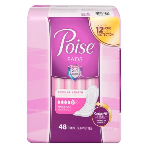 Picture of POISE PADS - MAXIMUM 48S