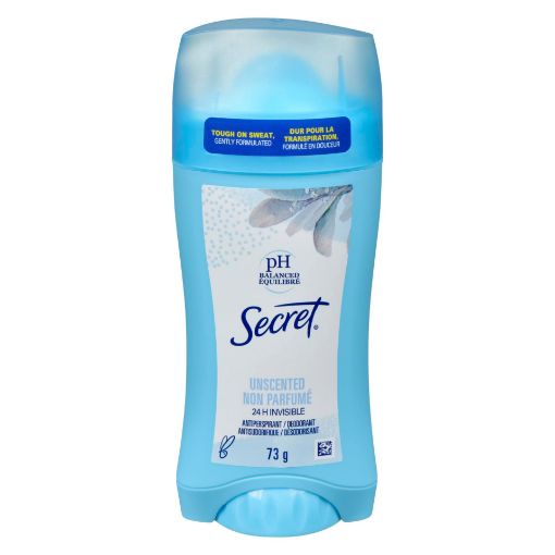 Picture of SECRET BASE INVISIBLE SOLID DEODORANT - UNSCENTED 73GR