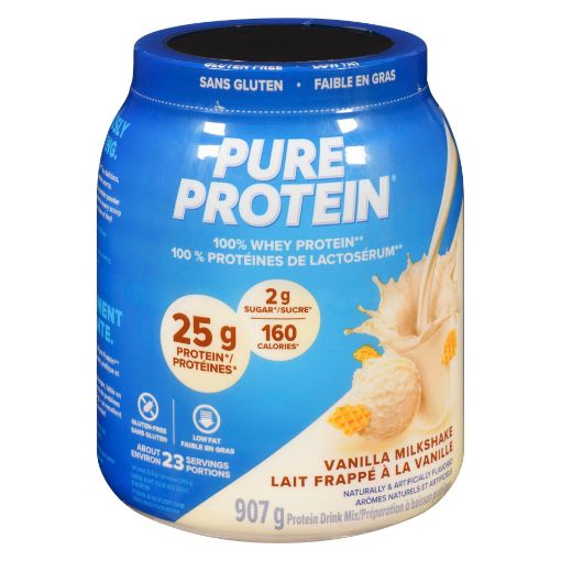 Picture of PURE PROTEIN POWDER - VANILLA 907GR