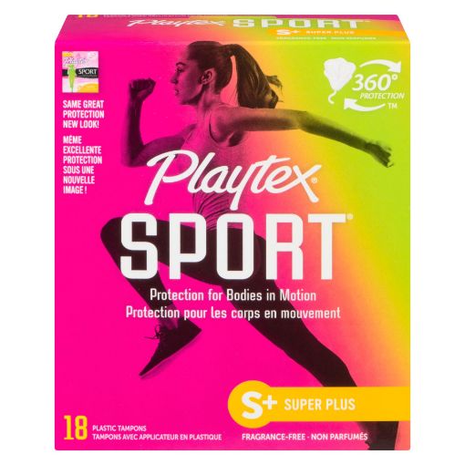 Picture of PLAYTEX SPORT TAMPONS - SUPER PLUS 18S