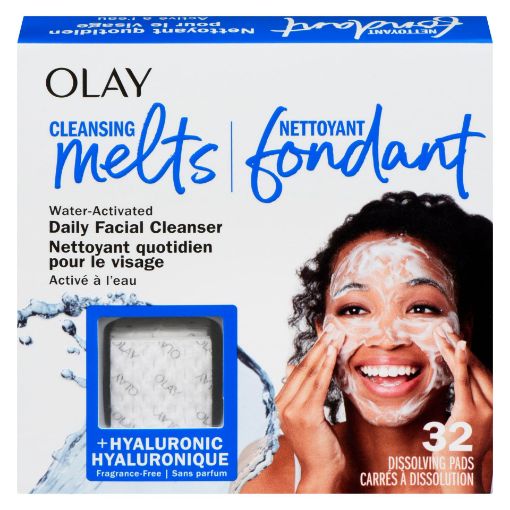 Picture of OLAY FACIAL CLEANSING  MELTS HYALURONIC 32S