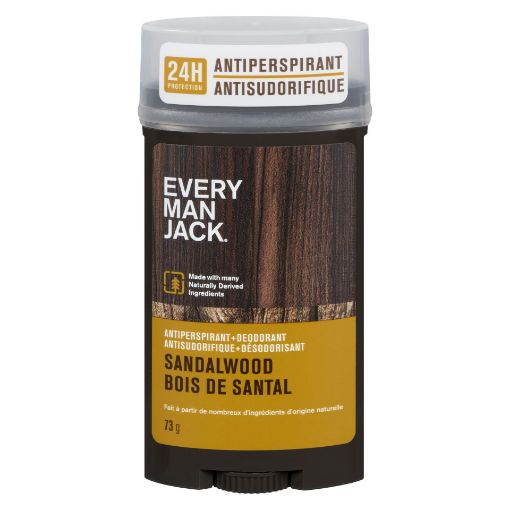 Picture of EVERY MAN JACK ANTI PERSPIRANT AND DEODORANT - SANDALWOOD 73GR