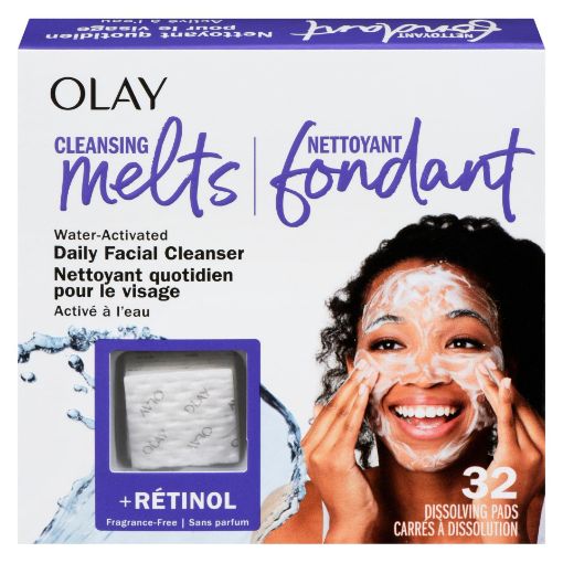 Picture of OLAY FACIAL CLEANSING MELTS - RETINOL 32S