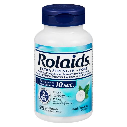 Picture of ROLAIDS EXTRA STRENGTH - MINT TABLETS 96S