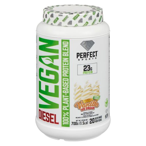 Picture of DIESEL NEW ZEALAND VEGAN PLANT-BASED PROTEIN POWDER - VANILLA ICE DREAM 700GR