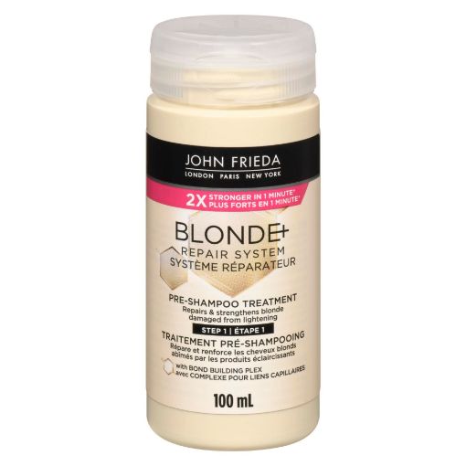 Picture of JOHN FREIDA BLONDE + REPAIR PRE SHAMPOO TREATMENT 100ML