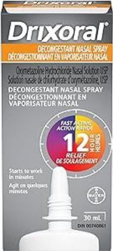 Picture of DRIXORAL NASAL DECONGESTANT SPRAY 0.05% 25ML