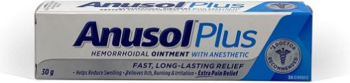 Picture of ANUSOL PLUS HEMORRHOID OINTMENT 30GR