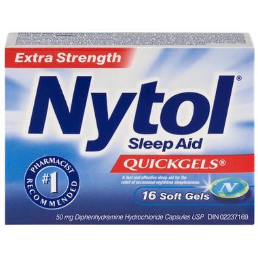 Picture of NYTOL SLEEP AID - QUICK GELS 50MG 16S