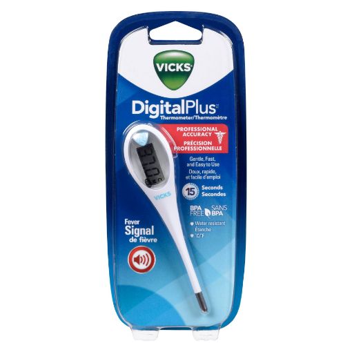 Picture of VICKS 30S DIGITAL THERMOMETER - W/LARGE DISPLAY                            