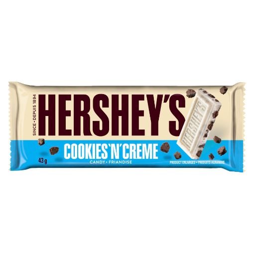 Picture of HERSHEY COOKIES N CREME BAR 43GR                                           