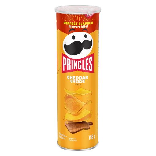 Picture of PRINGLES CHIPS - CHEDDAR CHEEZE 156GR                                      