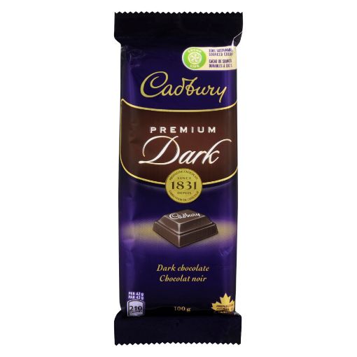 Picture of CADBURY DARK PREMIUM - FAMILY BAR 100GR